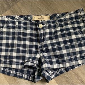 Hollister Plaid Shorts